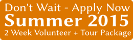 Volunteer in Thailand - Summer 2015